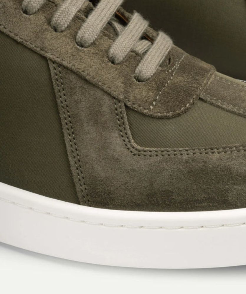 Haki Yeşil Süet Spor Ayakkabı – Montacour Sneaker Erkek