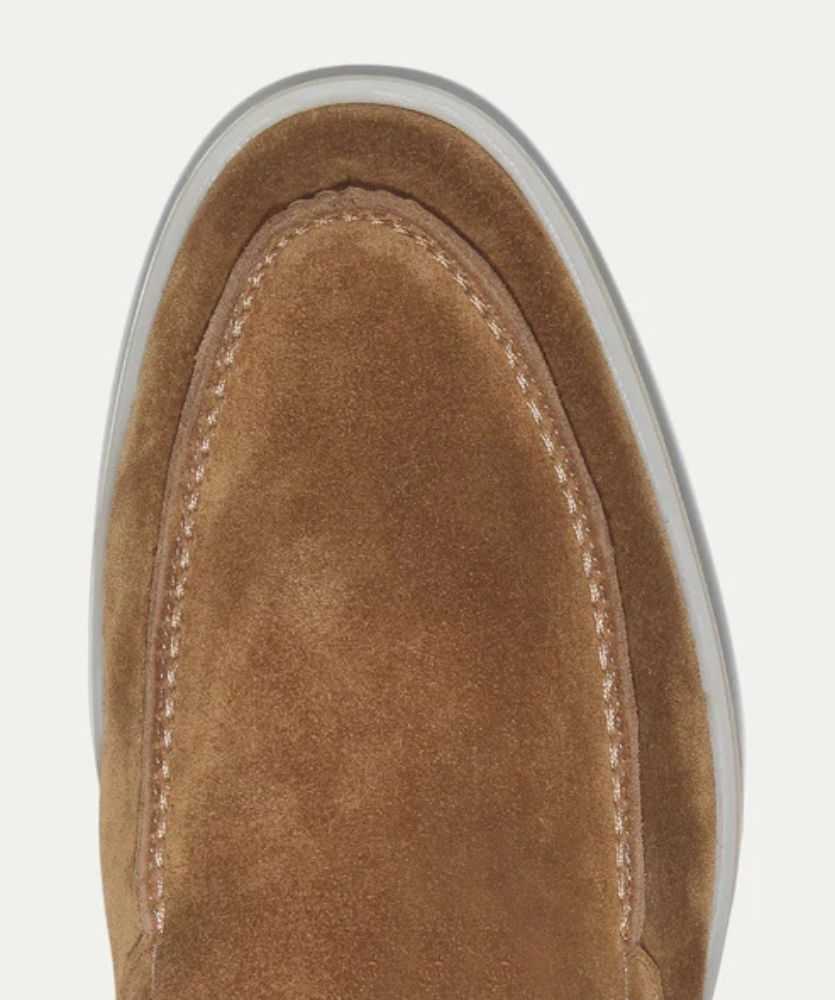 Premium Süet Loafer - Çöl