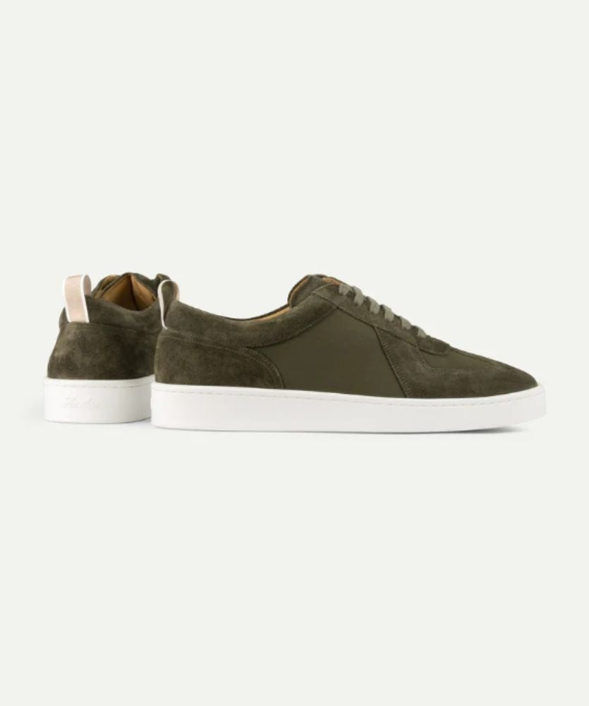 Haki Yeşil Süet Spor Ayakkabı – Montacour Sneaker Erkek