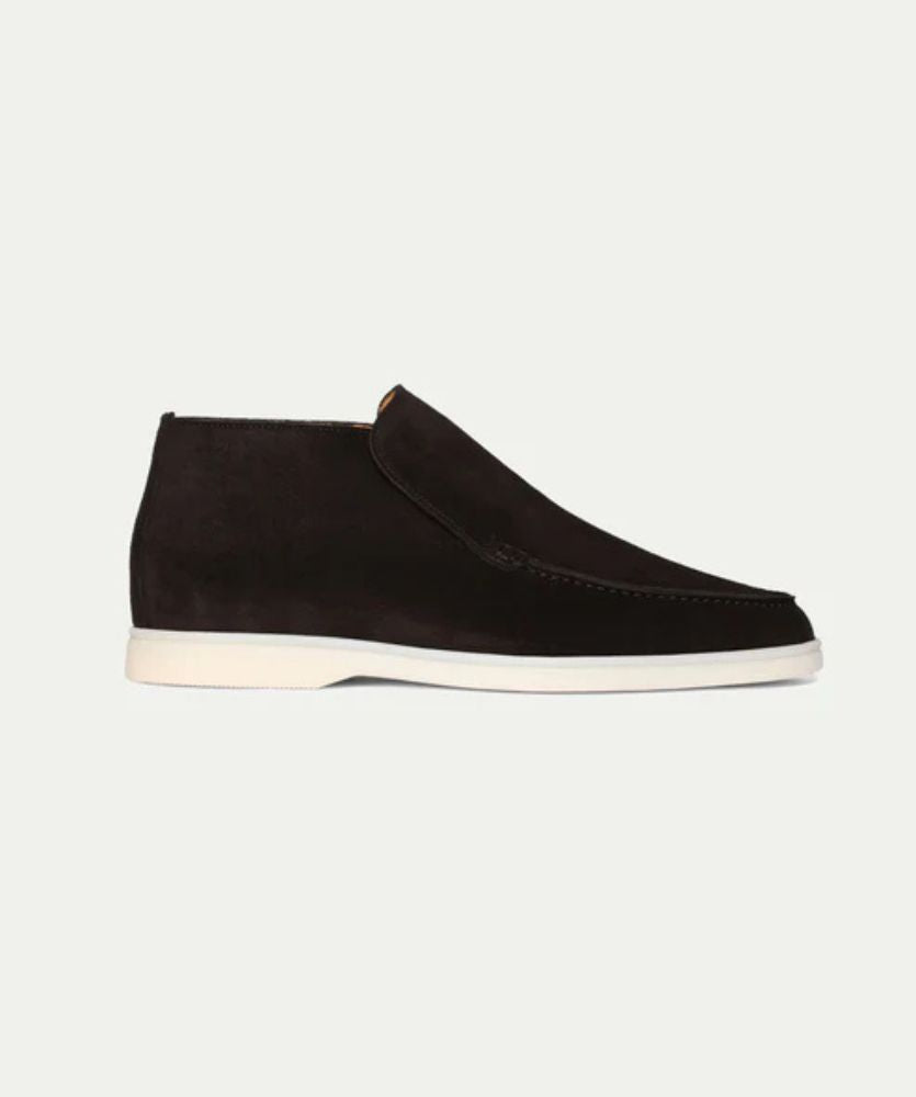 Siyah City Loafer – Erkek Süet Slip-On Ayakkabı