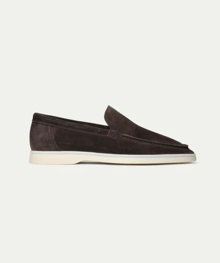 Premium Süet Loafer - Kahverengi